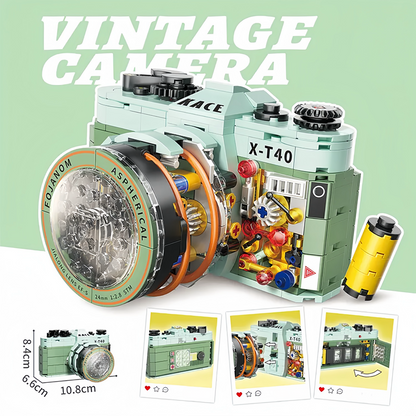 RETRO KAMERA BLOK MONTE OYUNCAKLAR